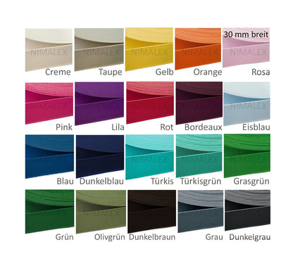 Gummiband, 30 mm breit