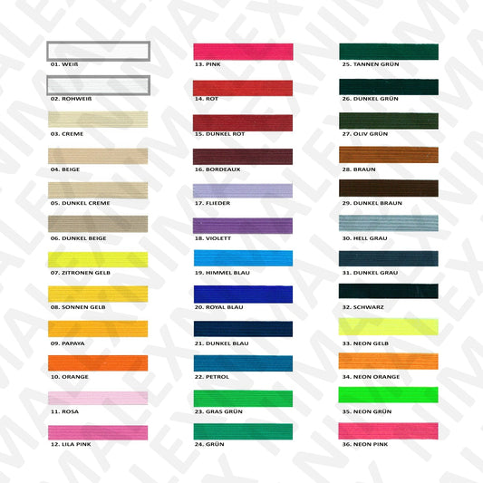 Gummiband, 7 mm breit