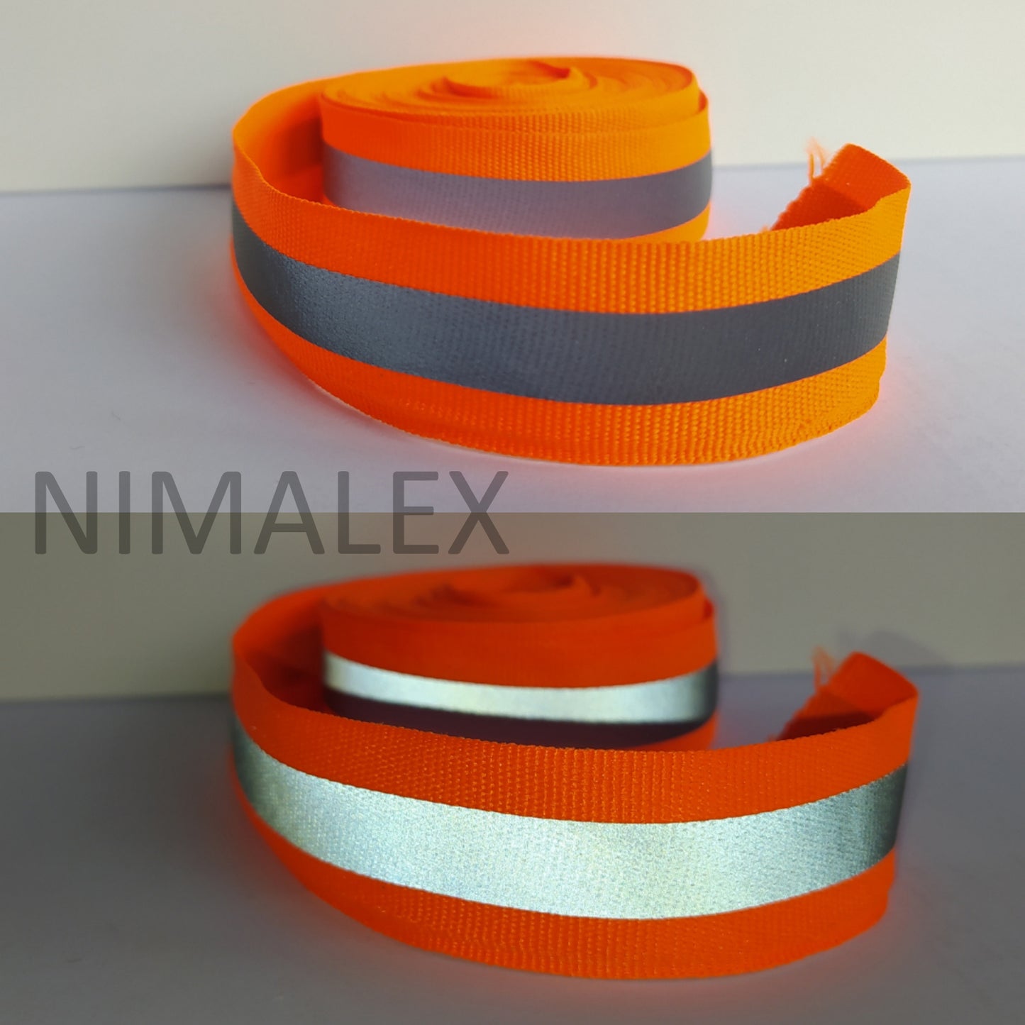 Reflektorband zum Aufbügeln 25 mm breit