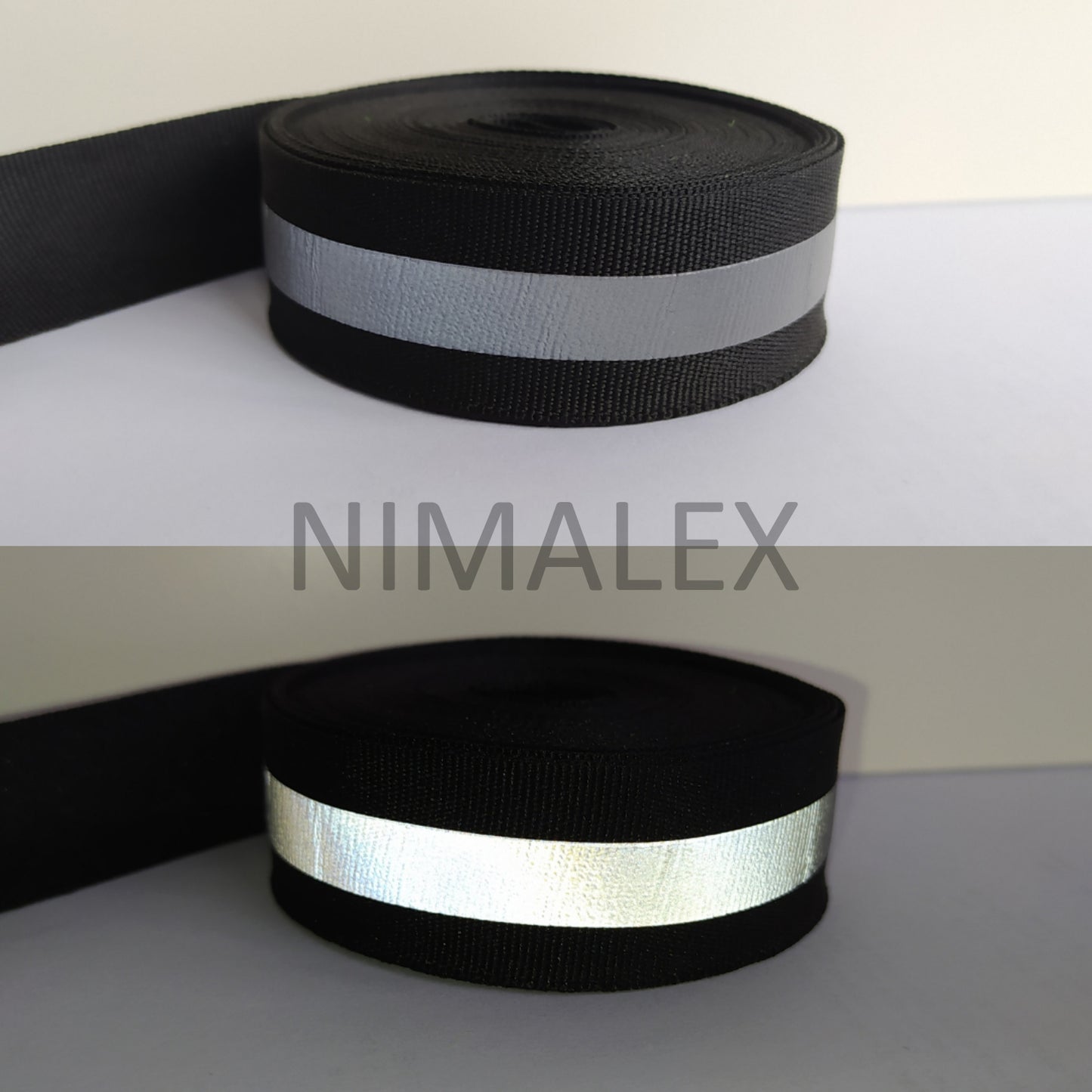 Reflektorband zum Aufbügeln 25 mm breit