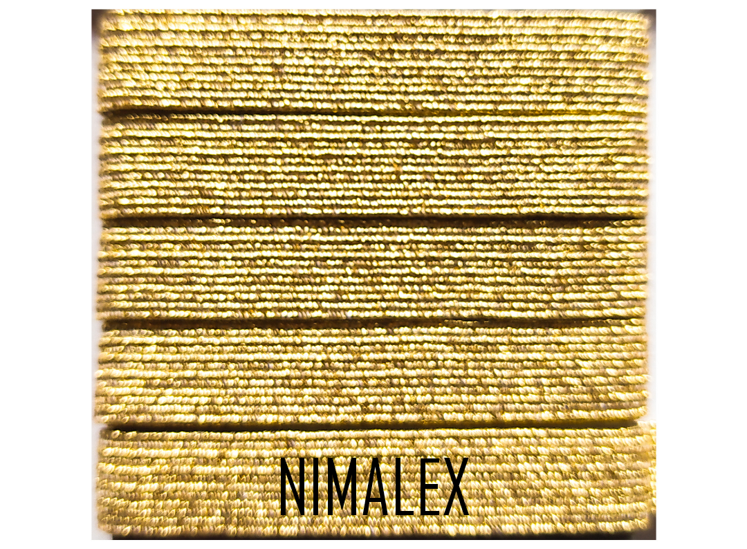 Gummiband - Metallic, 6 mm breit