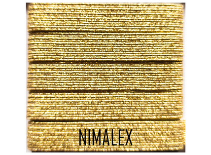 Gummiband - Metallic, 6 mm breit