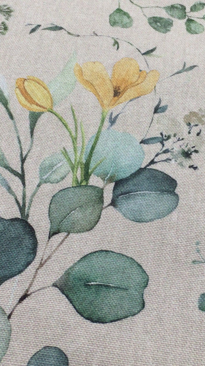 Edler Dekostoff - Digital Print - Ostern - Happy Spring Scene